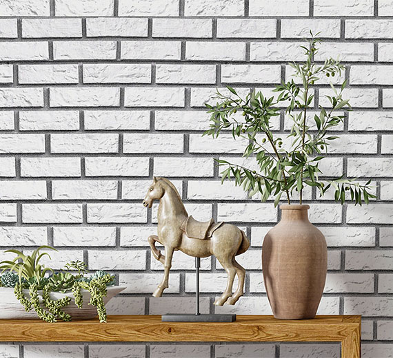 Buy Brick Design 3D Wallpaper Roll PVC Waterproof for Home Design and Room  Decoration Online @ ₹1190 from ShopClues