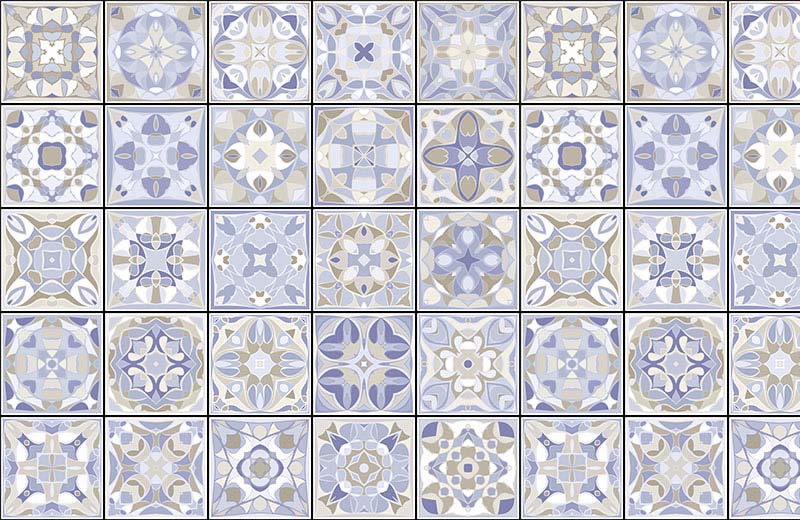 white-purple-mosaic-geometric-tile-wallpaper-full-view