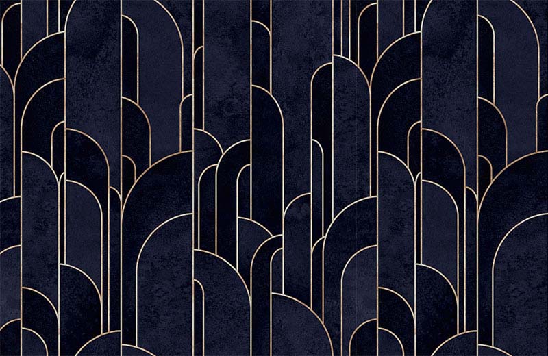 purple-golden-arch-geometric-pattern-wallpaper-full-view