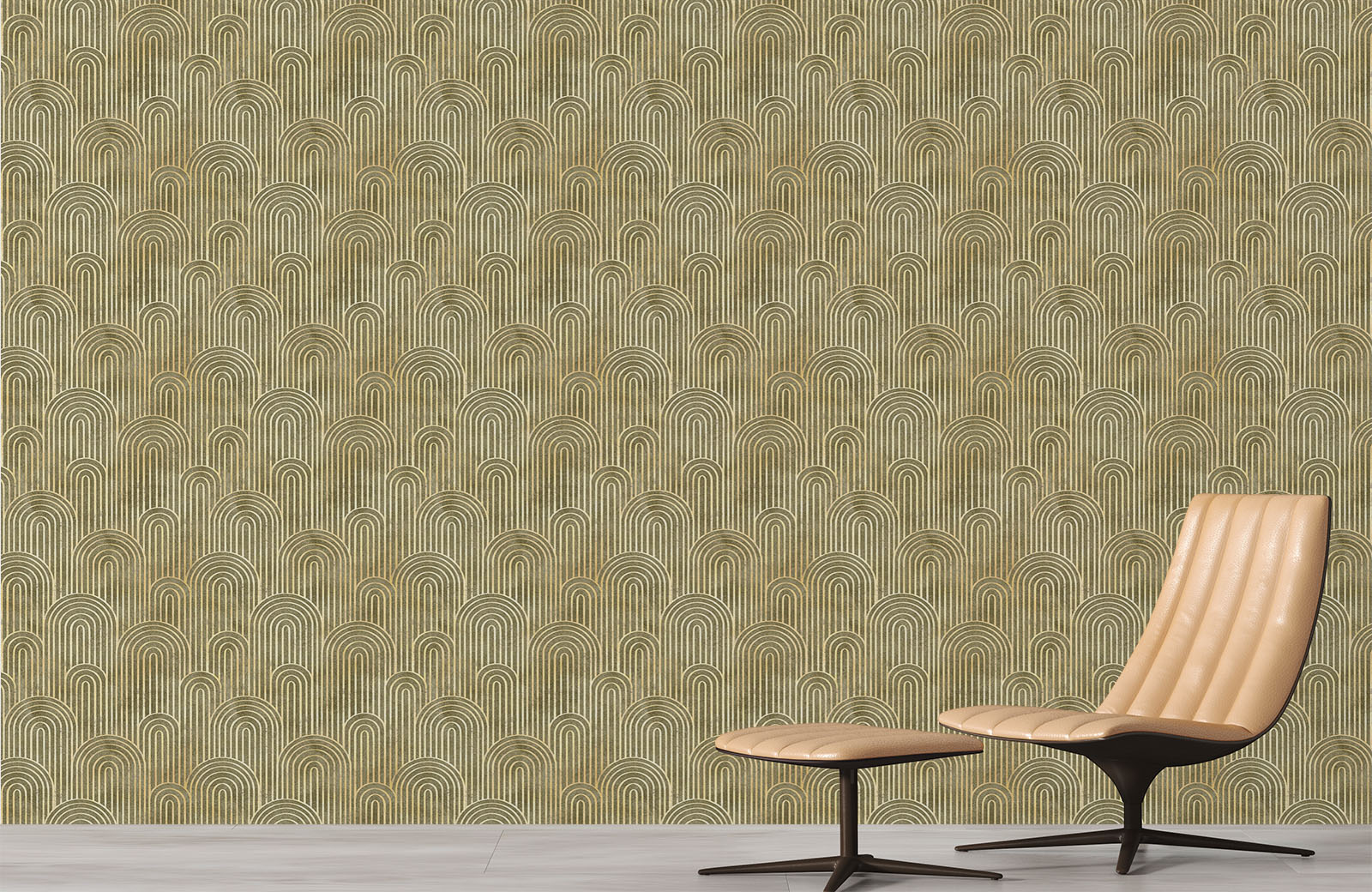 black-and-gold-damask-wallpaper-with-chair